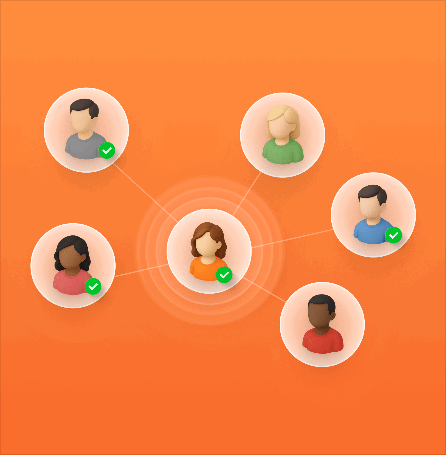 Church Management Illustration